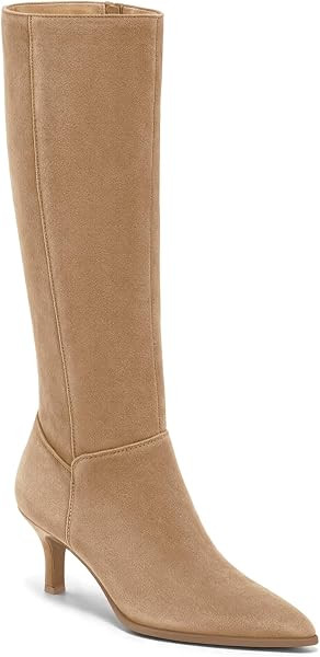 2.4-Inch, Low Heel, Comfortable, Fall, Winter, Tall Boots, Dress, Casual, Work, Party, Going Out | Amazon (US)