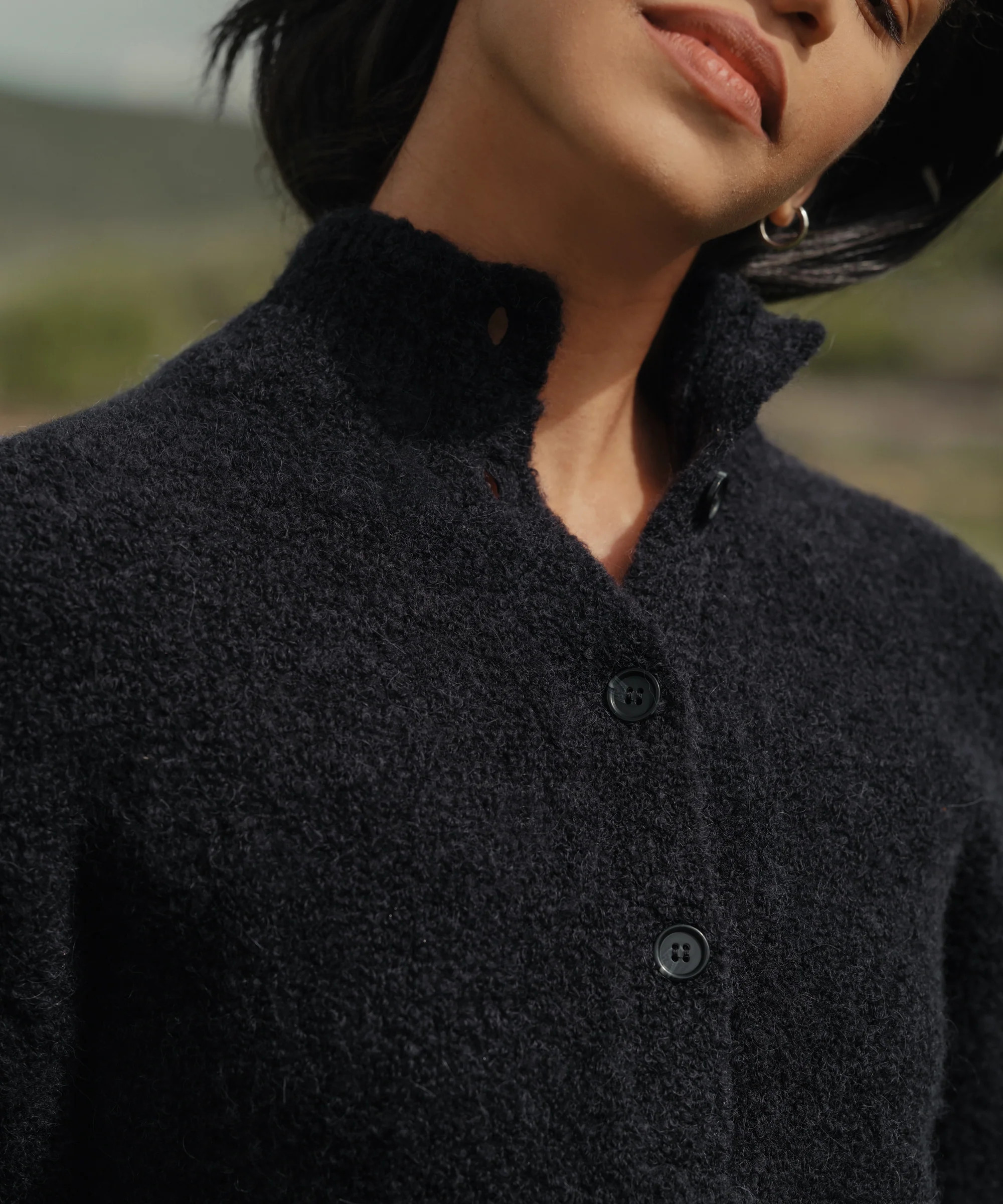 Boucle Button Pullover | Jenni Kayne