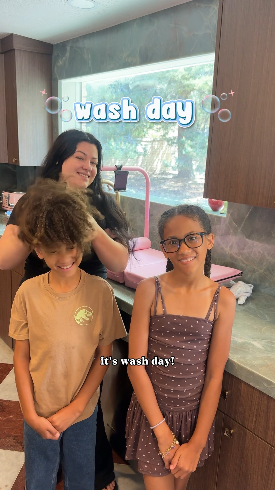 wash day, curly hair routine!