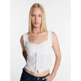 Kacey Lee Women's Eyelet Top, Sizes XS-XXL | Walmart (US)