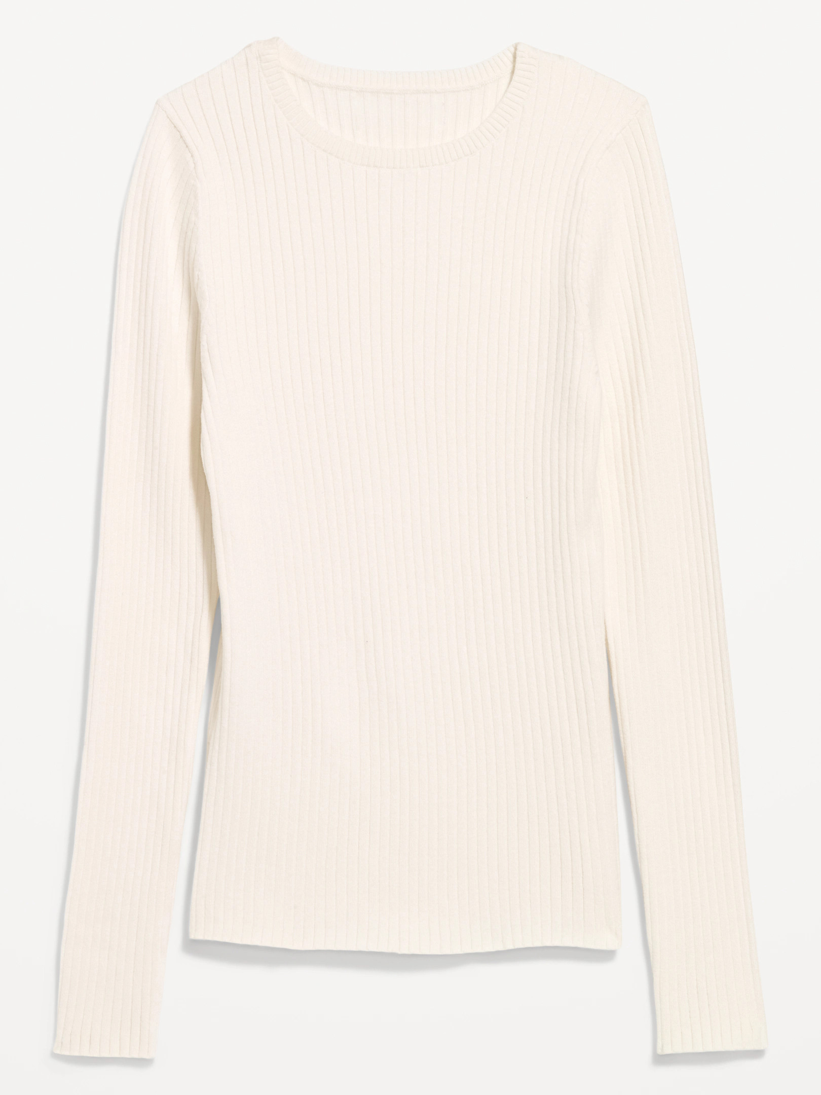 SoSoft Lite Crew-Neck Long-Sleeve Ribbed Top | Old Navy (US)