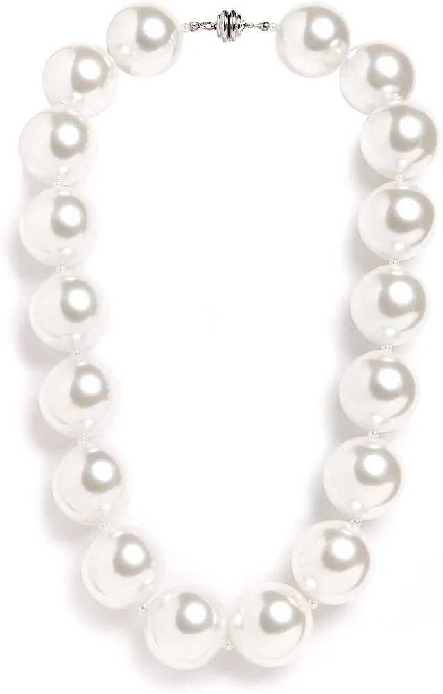 Hot Girls Pearls Ivory White 18" Cooling Necklace | Stylish Way To Stay Cool While Looking Hot | ... | Amazon (US)