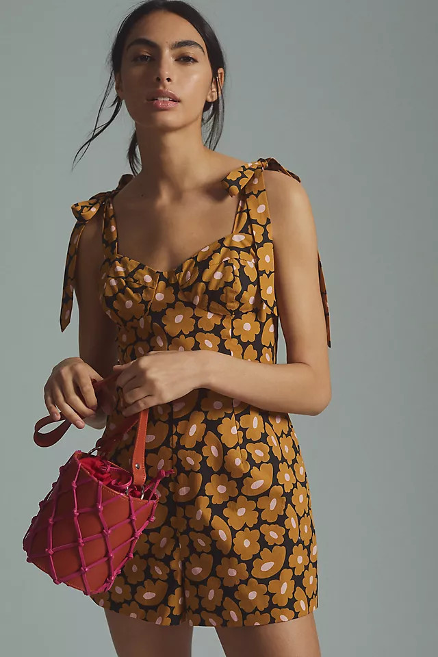 Hutch Corset Romper | Anthropologie (US)