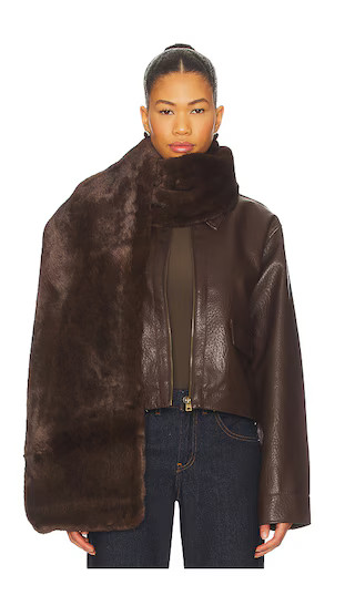 Snow Angel Scarf in Espresso | Revolve Clothing (Global)