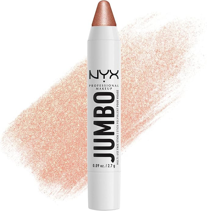 NYX PROFESSIONAL MAKEUP, Jumbo Multi-Use Face Stick, Highlighter, Pearl Finish, Vegan Formula - C... | Amazon (CA)