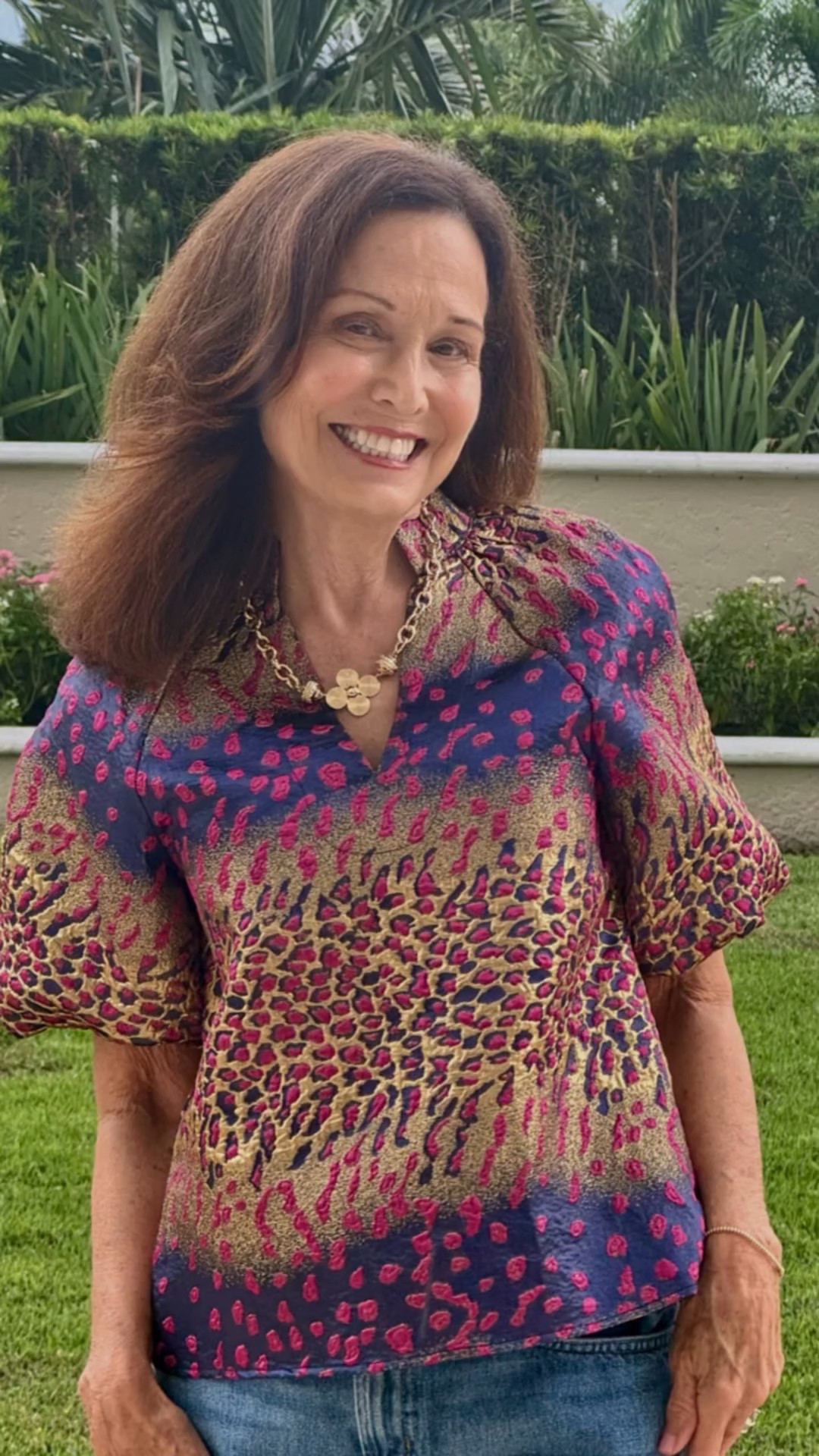 From errands to evening cocktails 💫 — I love how easy it is to elevate my look with my @clarawilliamsco necklace. Each piece features a signature magnetic clasp, so I can swap out the centerpiece in seconds and go from casual to chic.

Every design is personally curated by Clara herself — with stones and materials gathered from around the world. #ClaraWilliamsJewelry #DayToNightStyle 

#LTKParties #LTKStyleTip