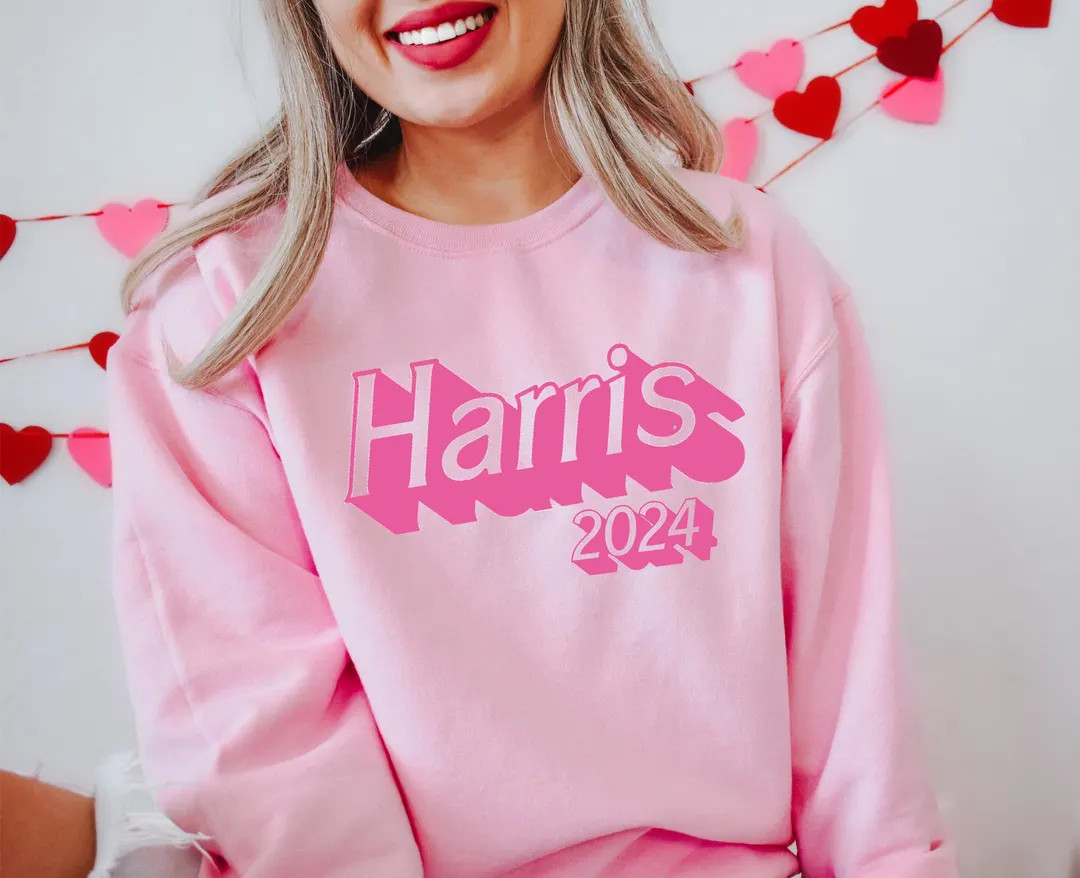 Harris 2024 | Doll Inspired | Long Sleeve | Crew Neck | Fleece Sweatshirt | Etsy (US)