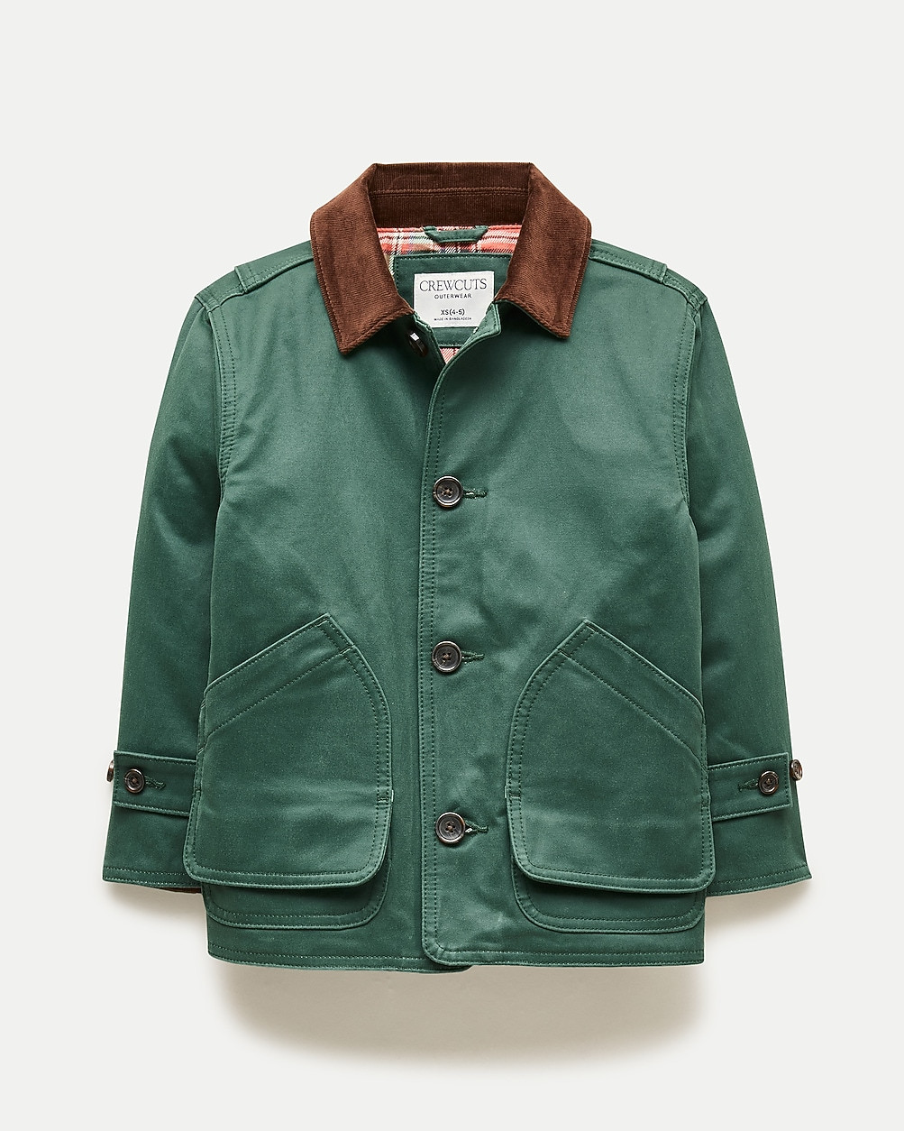 Kids' 1986 heritage Barn Jacket\u2122 in waxed cotton | J. Crew US