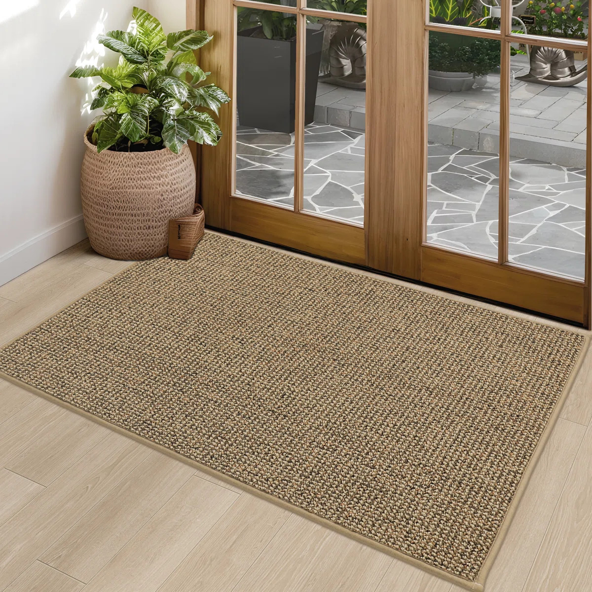 Bukvice Non-slip Washable Door Mat | Wayfair North America