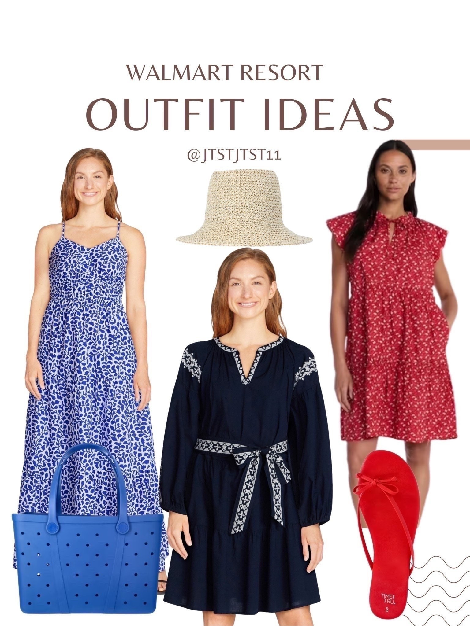 Heading to a beach resort this summer for vacation? Take these affordable Walmart outfits with you. 

#LTKSeasonal #LTKOver40 #LTKSaleAlert #LTKTravel #LTKgrwm #LTKootd #LTKMidsize #LTKSwim