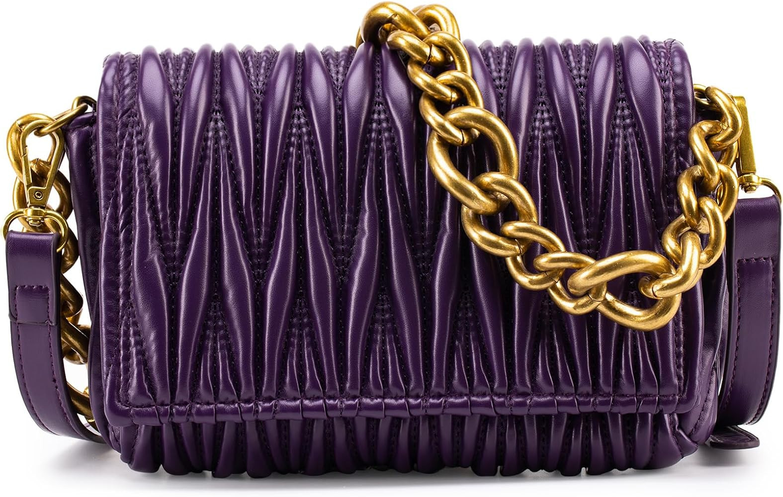 Montana West Quilted Purses for Women Crossbody Bags Trendy Small Purses and Top Handle Handbags | Amazon (US)