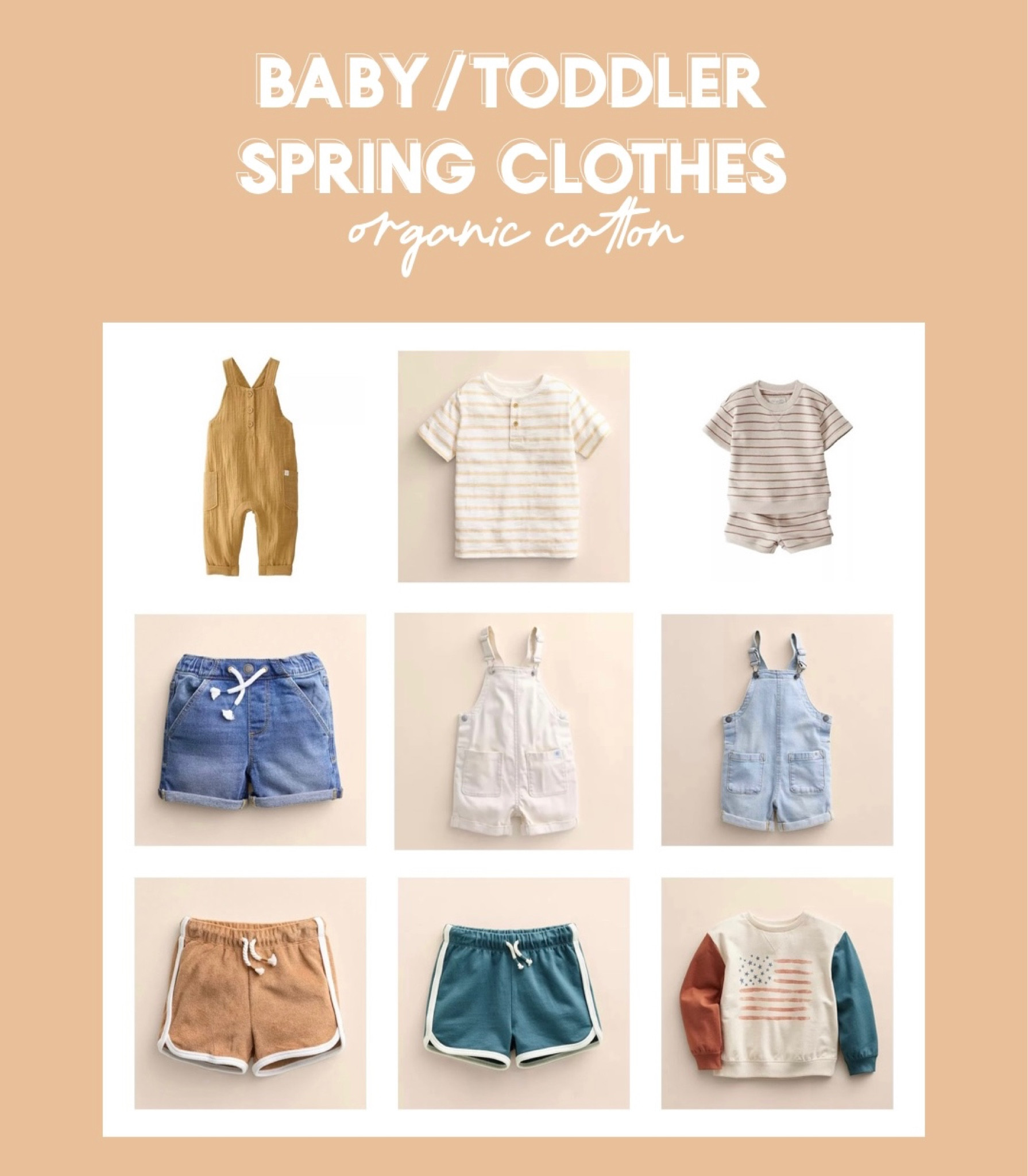 Spring clothes for littles! Organic cotton 😍

#LTKbaby #LTKsalealert #LTKSeasonal