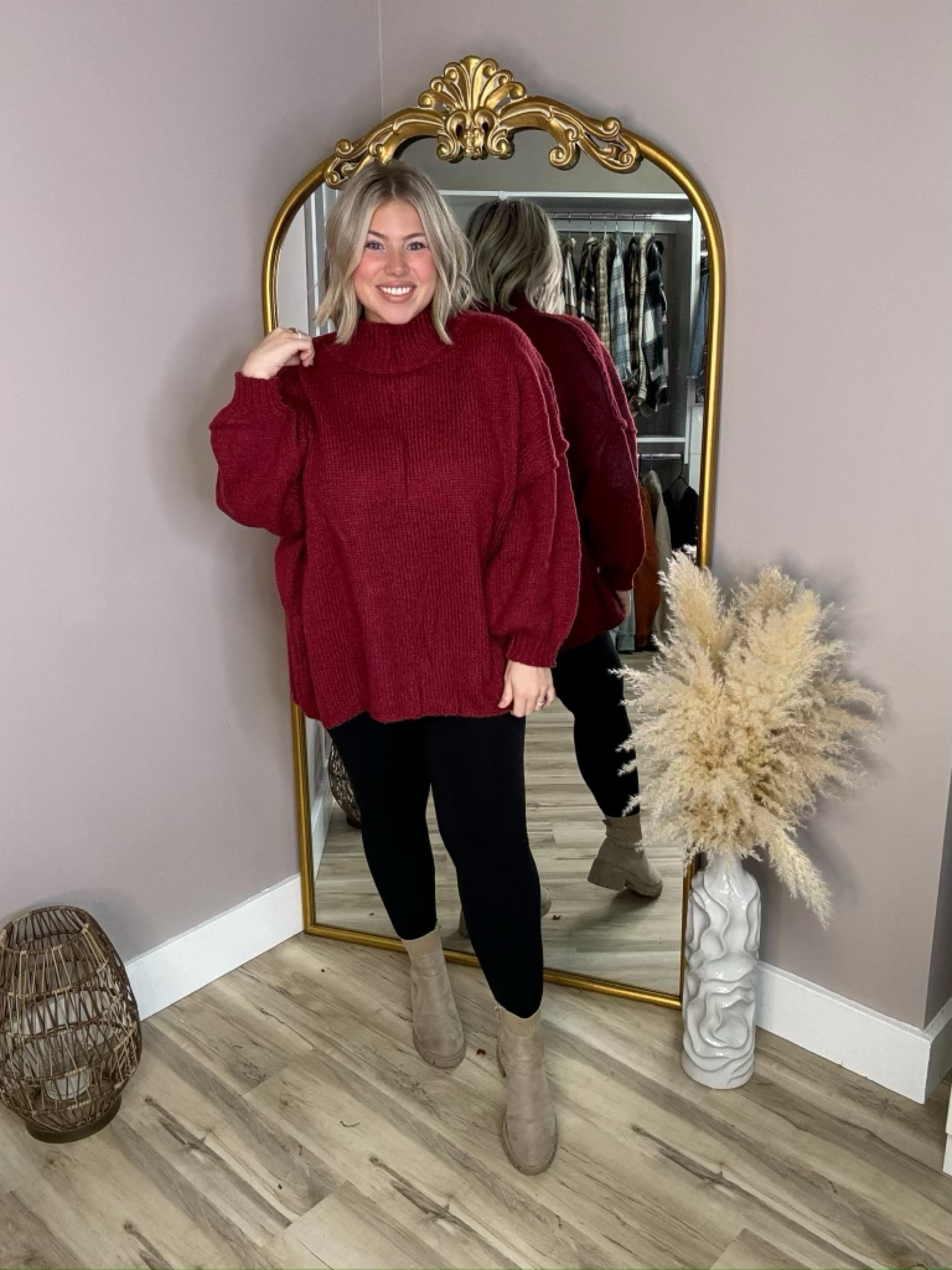 Amazon fall outfit ❤️ Sweater, leggings, and boots are all ON SALE now! 

Amazon sale / cozy sweater / cozy outfit / fall fashion / fall sale / fall outfit / fall look inspo / women’s fashion / everyday outfit / mom on the go / fall dinner date / fall date night / midsize fashion / midsize outfit idea 

#LTKFindsUnder50 #LTKMidsize #LTKSaleAlert