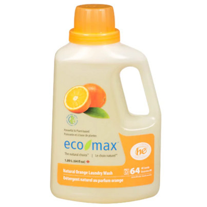 eco-max Laundry Wash Natural Orange | Well.ca