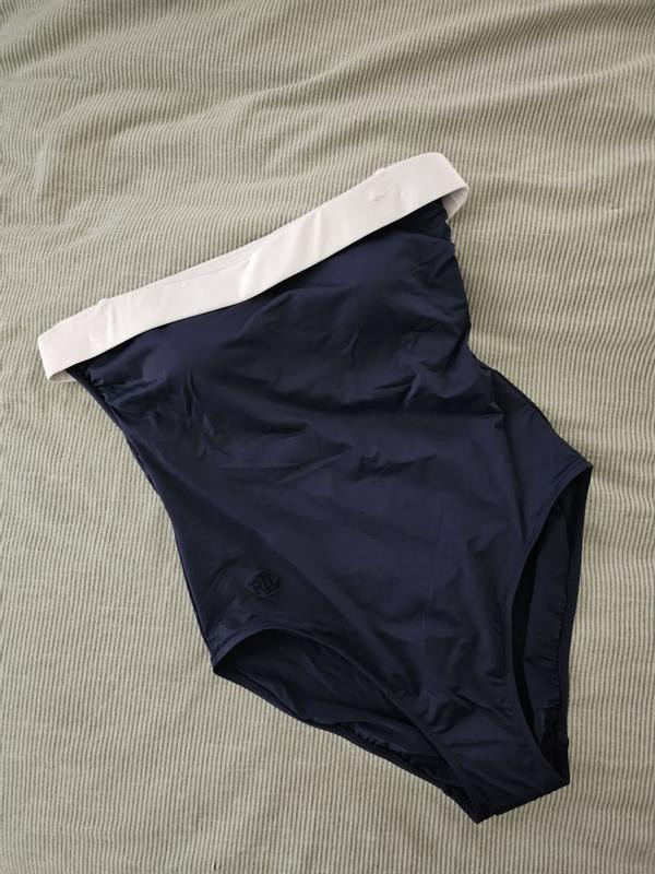 Lauren Ralph LaurenWomen's Modern Bandeau One Piece Swimsuit | Macy's