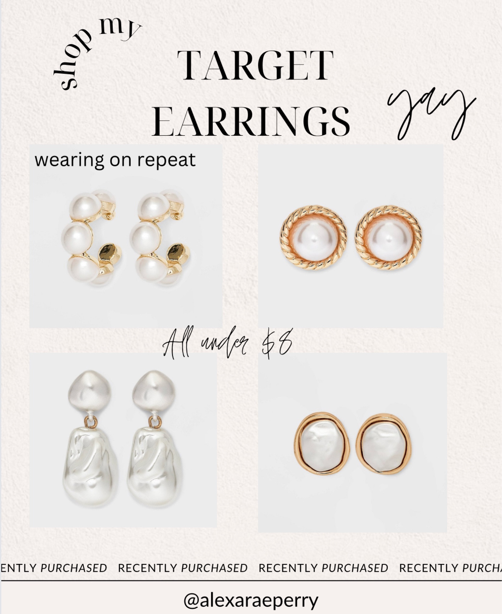 In my Pearl era 🤍 wearing the hoops on repeat- all under $8 🪩

#LTKGiftGuide #LTKMostLoved #LTKstyletip