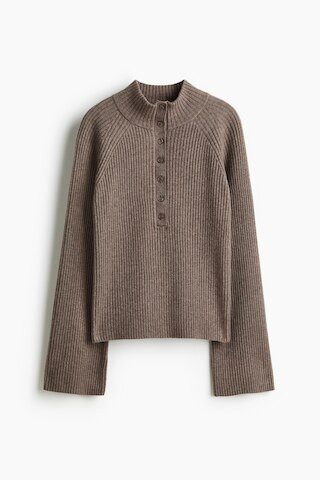 Rib-knit turtleneck jumper | H&M (UK, MY, IN, SG, PH, TW, HK)
