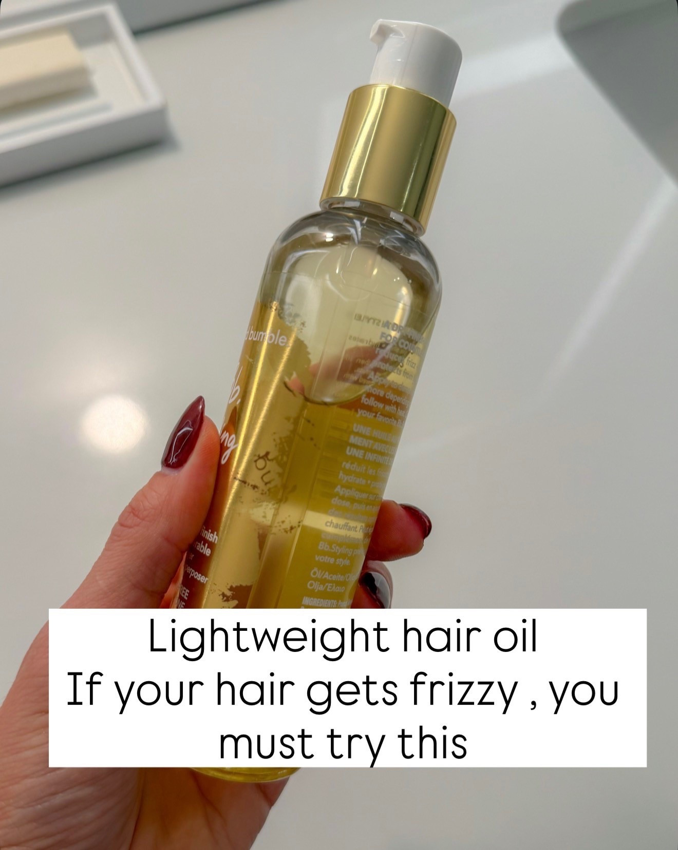 Lightweight hair oil that’ll help with frizziness and it’ll add shine and a smooth texture to your hair ✨

Hair products, beauty finds, hair care, annabrstyle




#LTKBeauty #LTKFindsUnder50 #LTKSeasonal