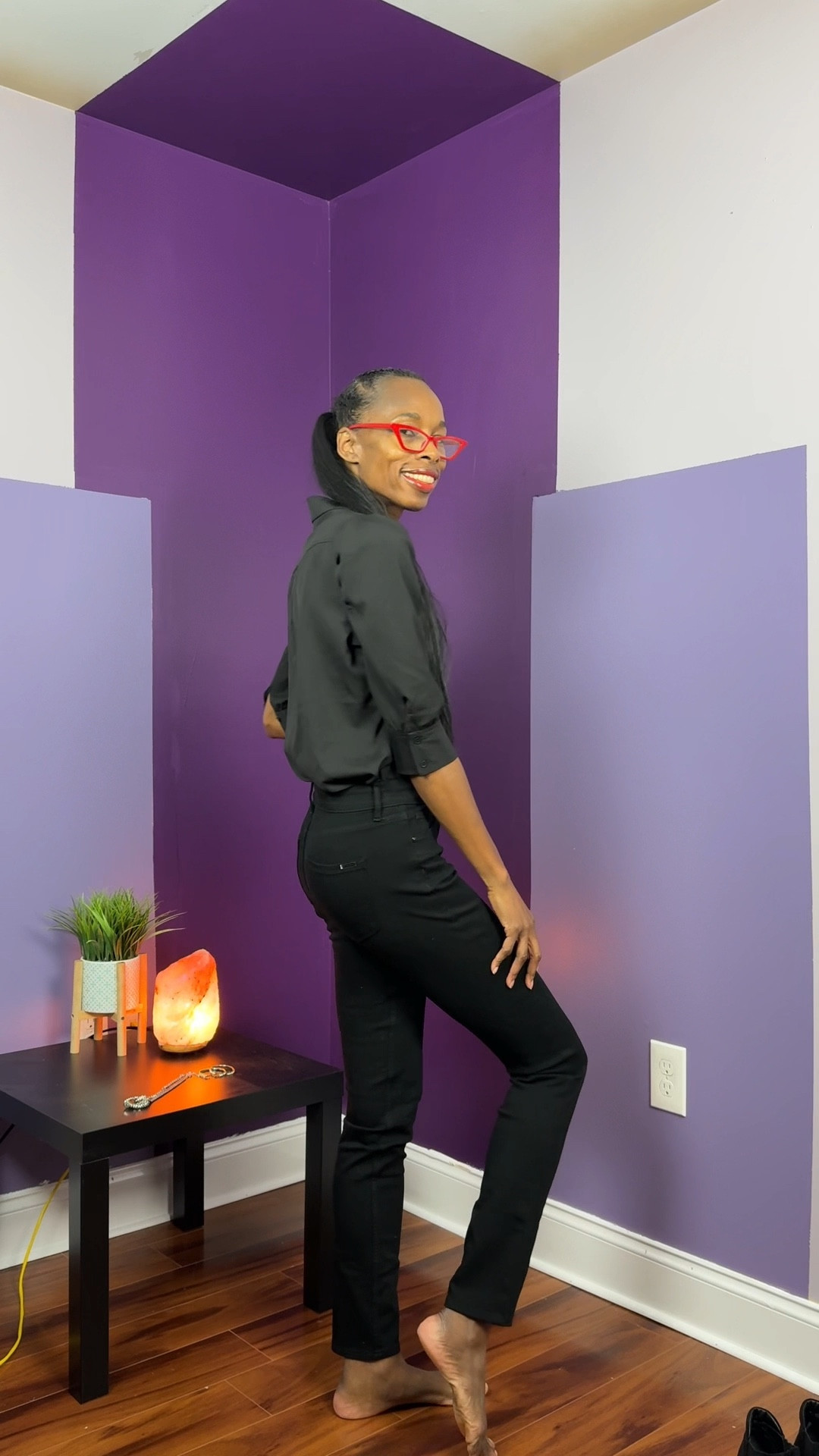 This black on black Jean outfit is simple fashion but makes a bold statement ladies  

#LTKGiftGuide #LTKStyleTip #LTKCyberWeek