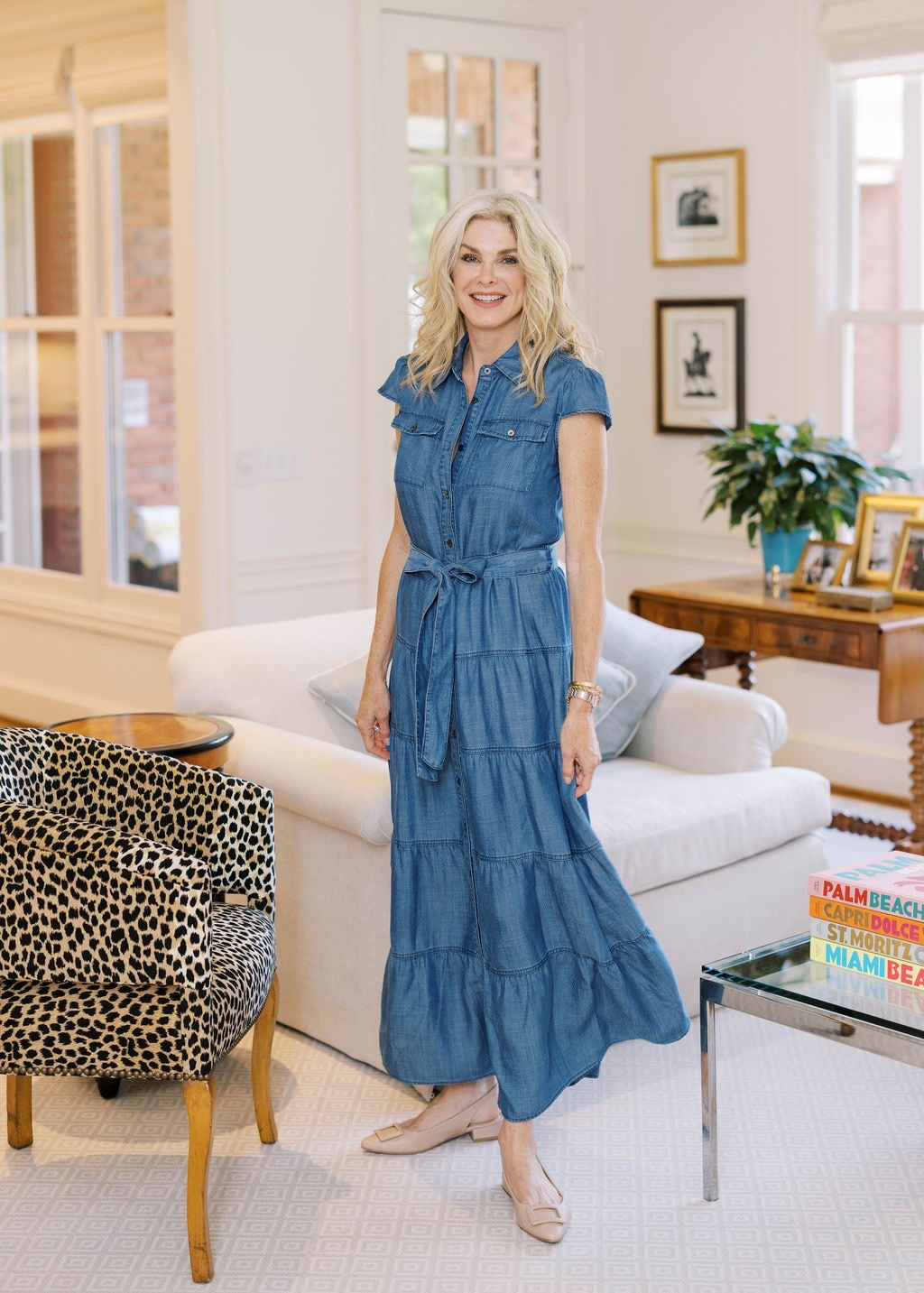 Must-have chambray dress for fall! Size S

#LTKootd #LTKSeasonal #LTKOver40
