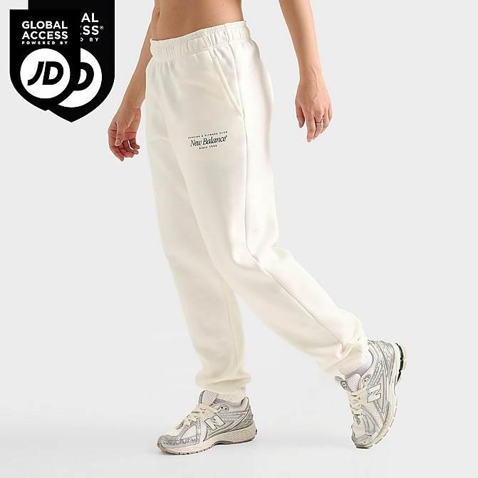 Women's New Balance Logo Cuffed Jogger Pants | Finish Line (US)