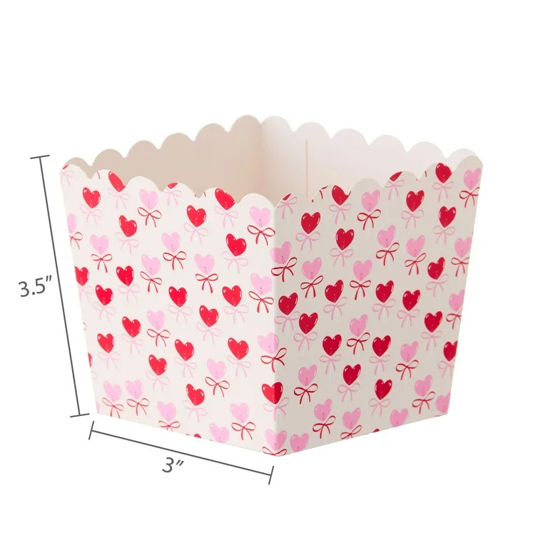 Mini Cajas de Regalo para el Corazón, Rojas, Rosadas y Blancas, 6 Unidades, Día de San Valentí... | Walmart (US)