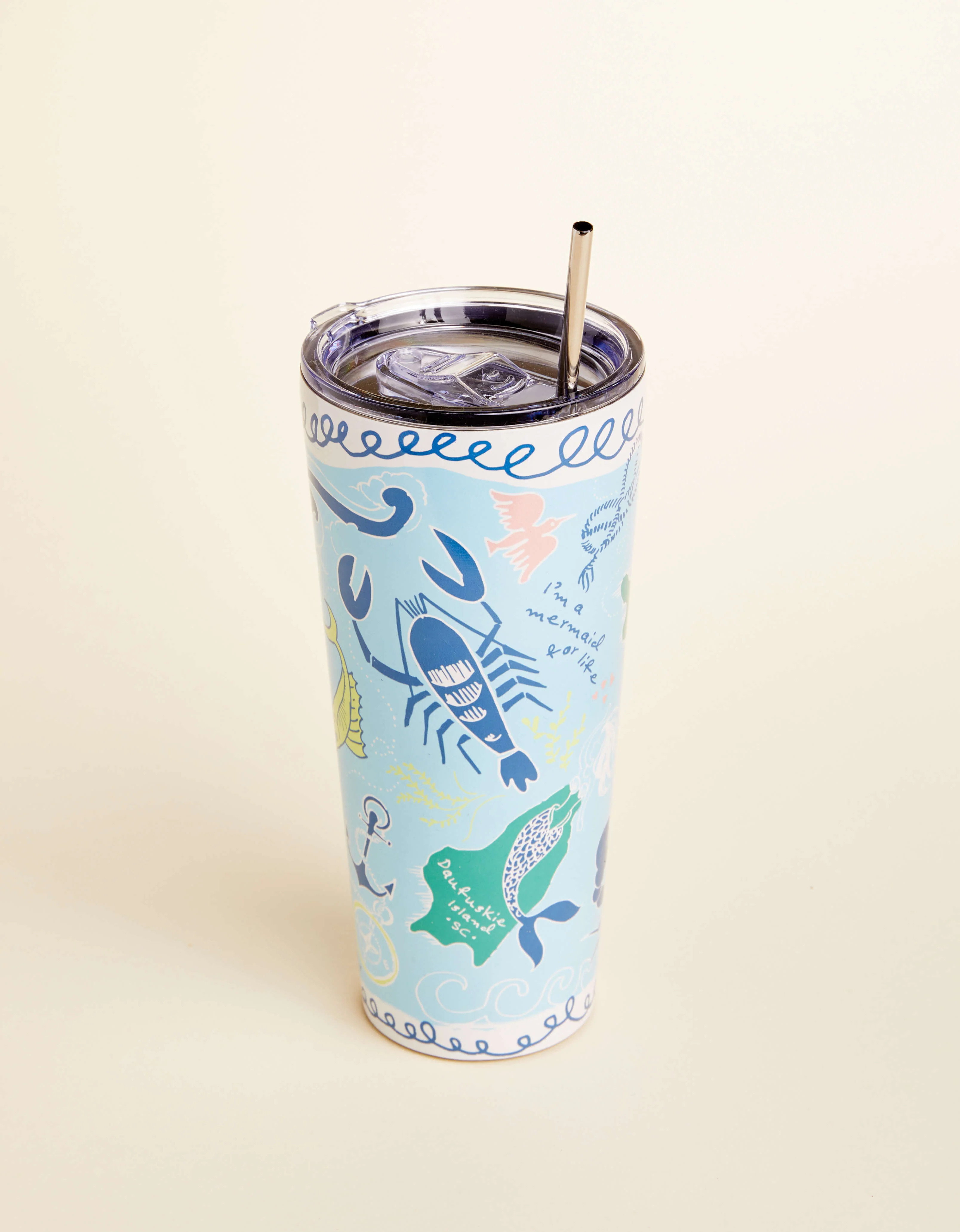 Stainless Steel Drink Tumbler 30 oz. Overboard | Spartina 449