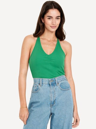 Racerback Crop Tank Top | Old Navy (US)