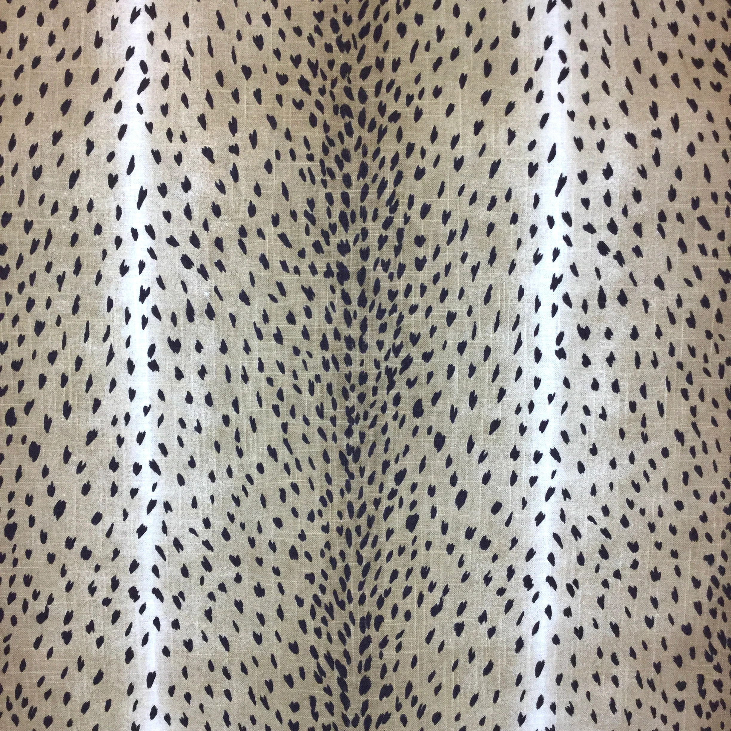 Classic Black Antelope - Deer Fabric - Beige - Black - Fawn - Vern Yip Collection - Upholstery Fa... | Etsy (US)