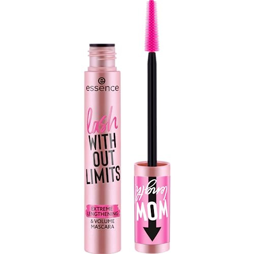essence | Lash Without Limits Extreme Lengthening & Volume Mascara (01 | Extra Black) | Volumizing & Lengthening | Vegan, Cruelty Free & Paraben Free | Amazon (US)