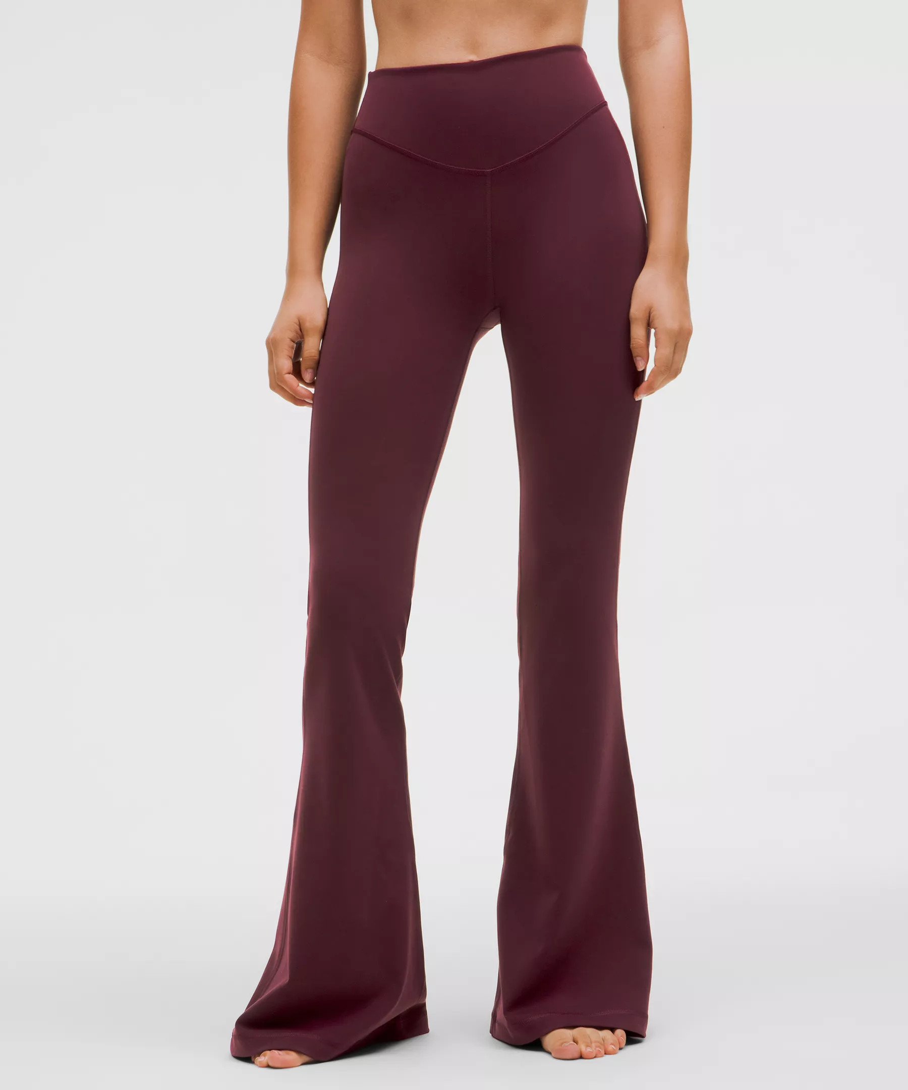 Wunder Under SmoothCover Ultra-Flared High-Rise Yoga Pant | lululemon (CA)