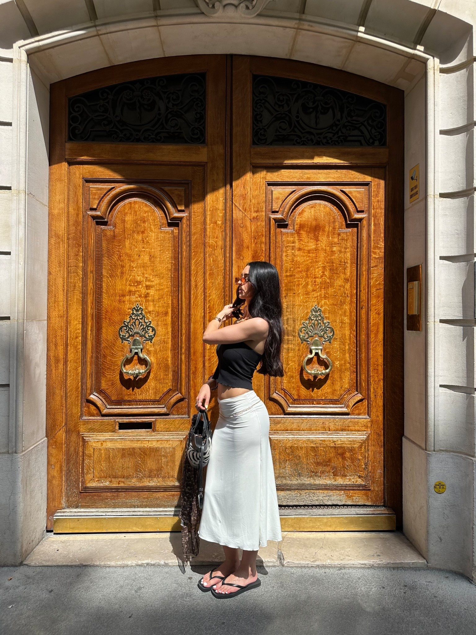 The perfect summer holiday outfit that takes you from a chic lunch date to a romantic dinner night 🍴🌞✨

I’m loving this combo—minimal, timeless & flattering, and super easy to dress up or down. Style it with sandals for daytime exploring or heels and a statement bag for an elevated evening look 🥂

Save this look for your next vacation outfit, city break, or summer wardrobe inspo!

👜 Wearing:
– Black cropped tank (a summer essential)
– White midi skirt (lightweight & flattering)
– Flip-flops for the effortless cool-girl vibe
– Accessories: statement bag + sunnies = done ✅

Shop my exact look + similar styles on my LTK 💫

#SummerStyle #VacationOutfit #HolidayLooks #DinnerDateOutfit #LunchOutfit #CityStyle #TimelessFashion #MinimalStyle #LTKTravel #LTKSummer #OutfitInspo #ParisianStyle #WhatToWear #Summer2025

#LTKuk #LTKstyletip #LTKsummer