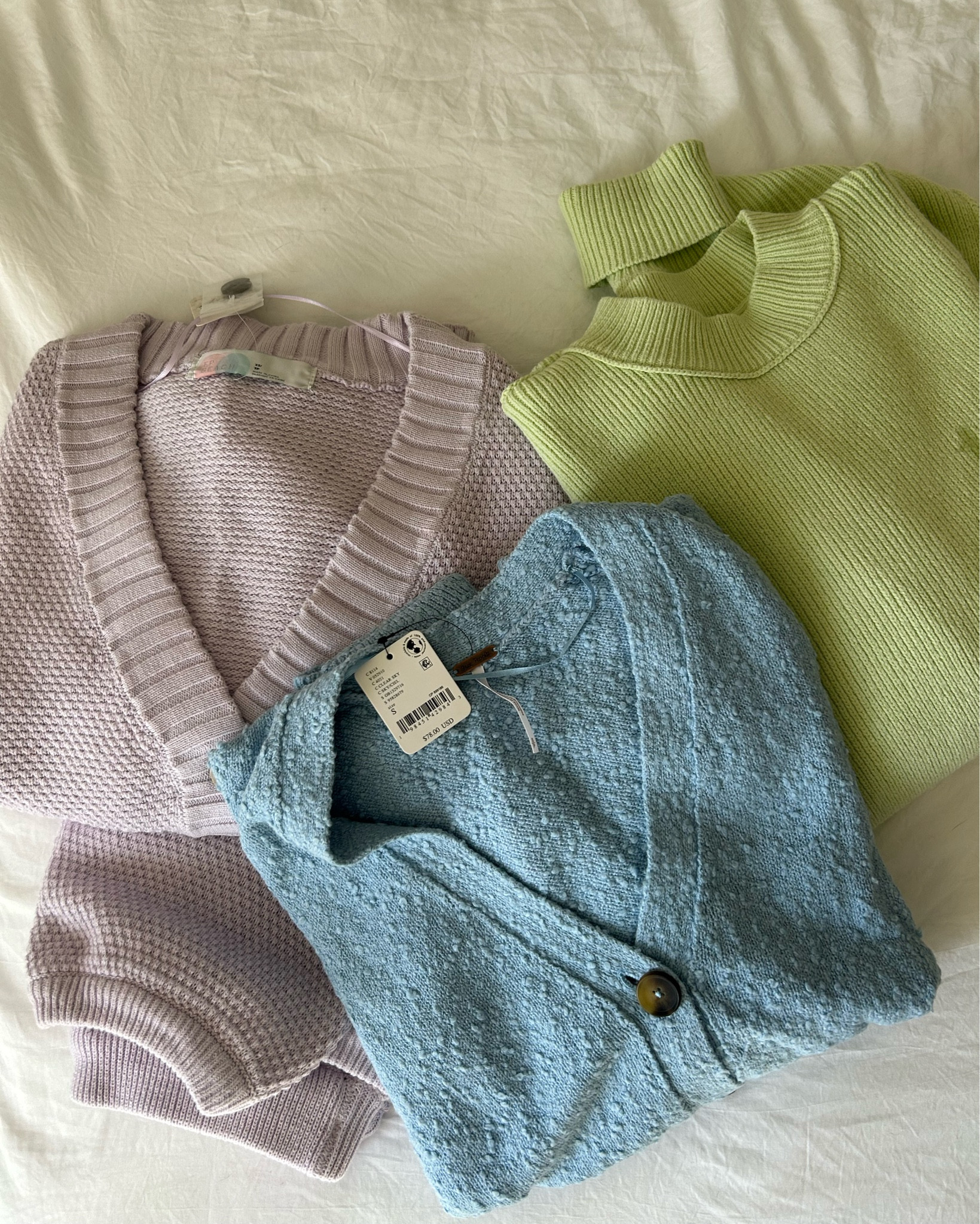 Spring free people order 🌸🌷🌼 

Spring sweater, color, colorful


#LTKFindsUnder100