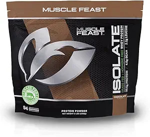 Muscle Feast Grass-Fed Whey Protein Isolate, All Natural Hormone Free Pasture Raised, Chocolate, ... | Amazon (US)