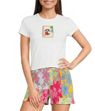 GB Beaded Rio Graphic Baby Tee | Dillard's | Dillard's