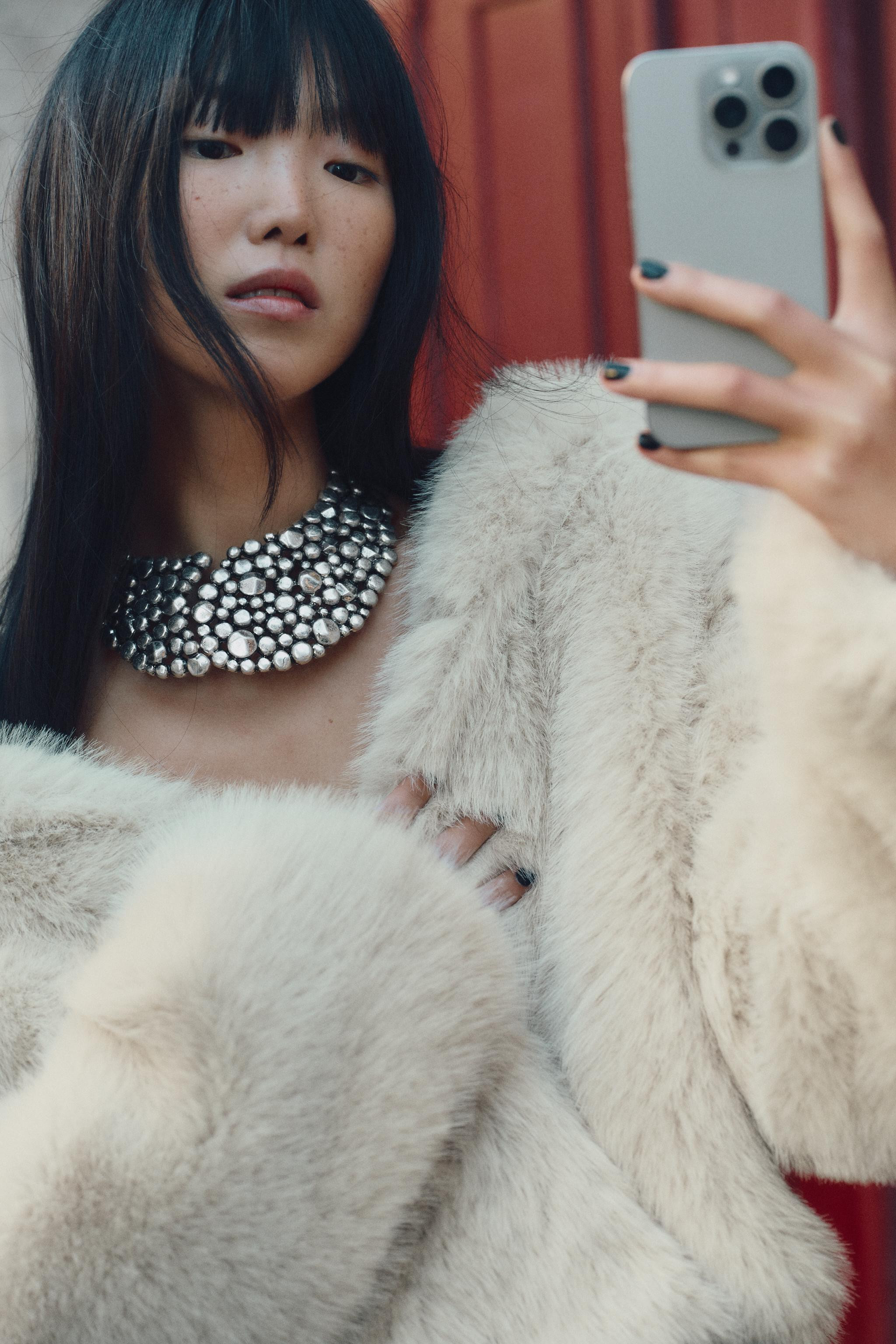 METAL BALL NECKLACE | Zara US