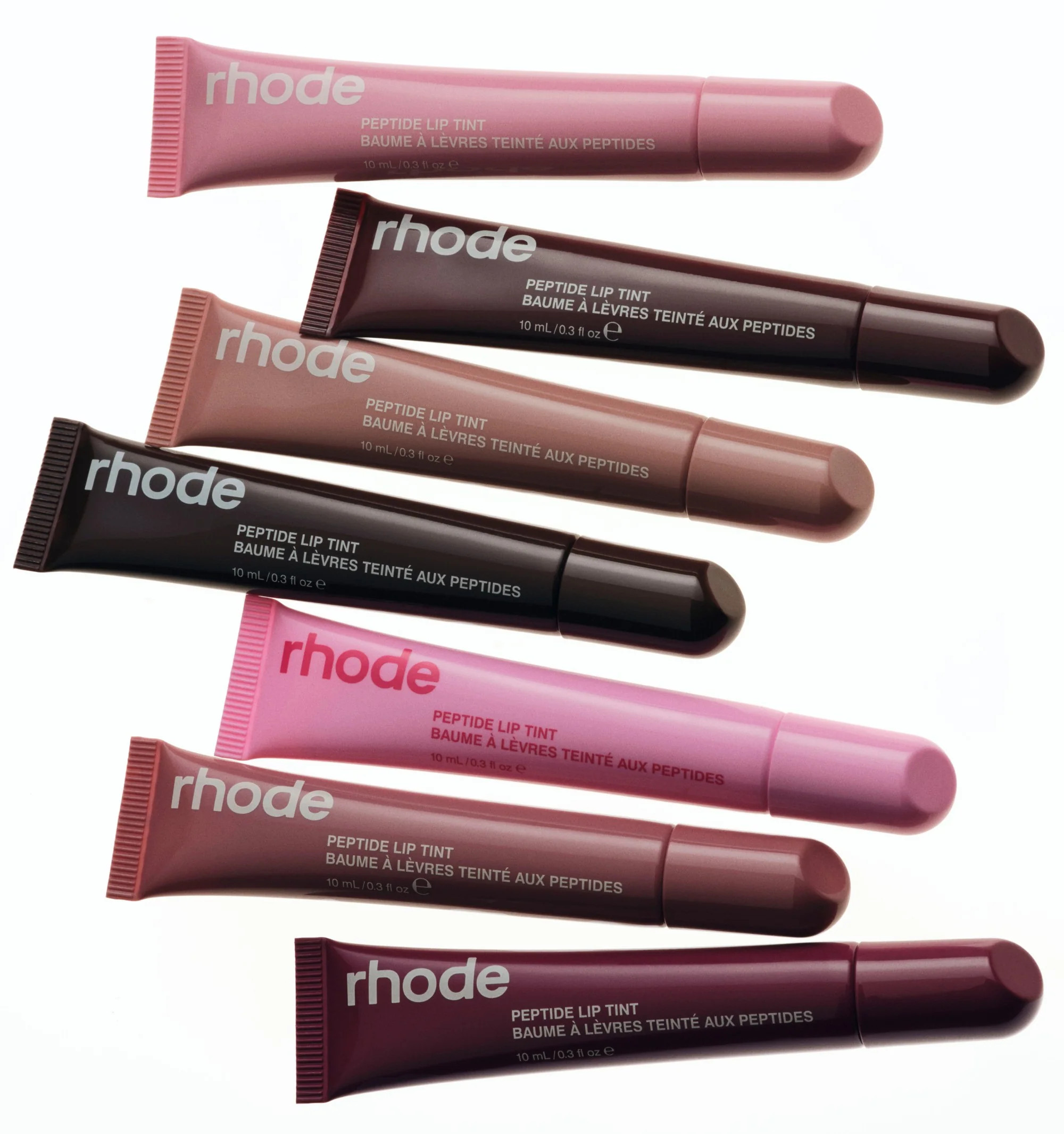 scented peptide lip tint toast | rhode skin