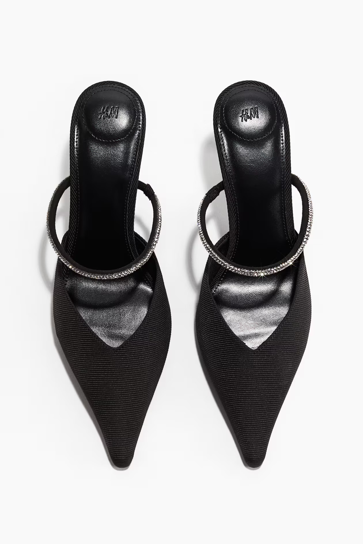 Embellished heeled mules | H&M (UK, MY, IN, SG, PH, TW, HK)
