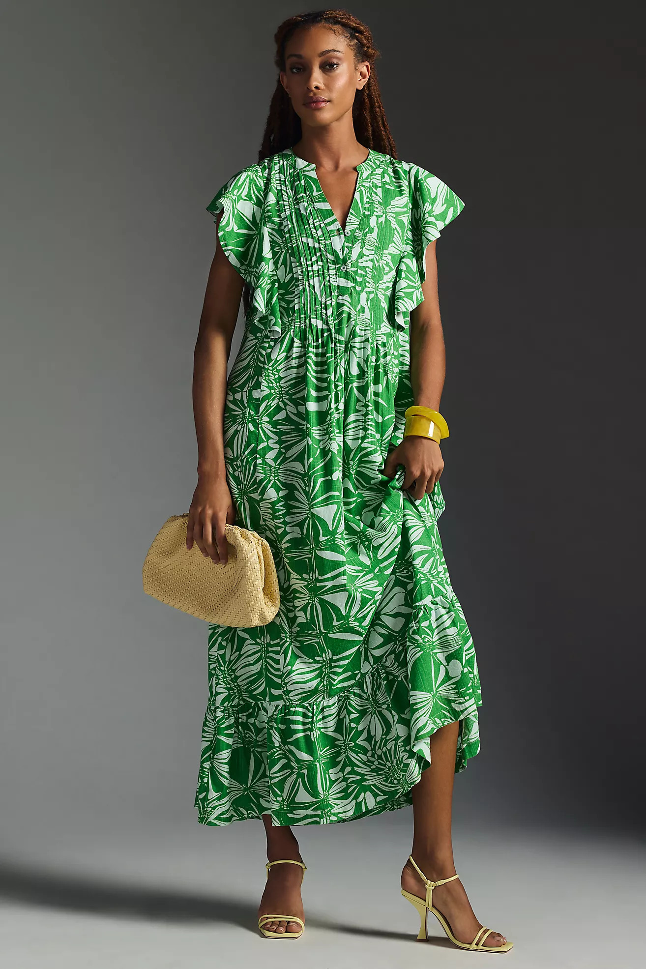 Maeve Cassandra Maxi Dress | Anthropologie (US)