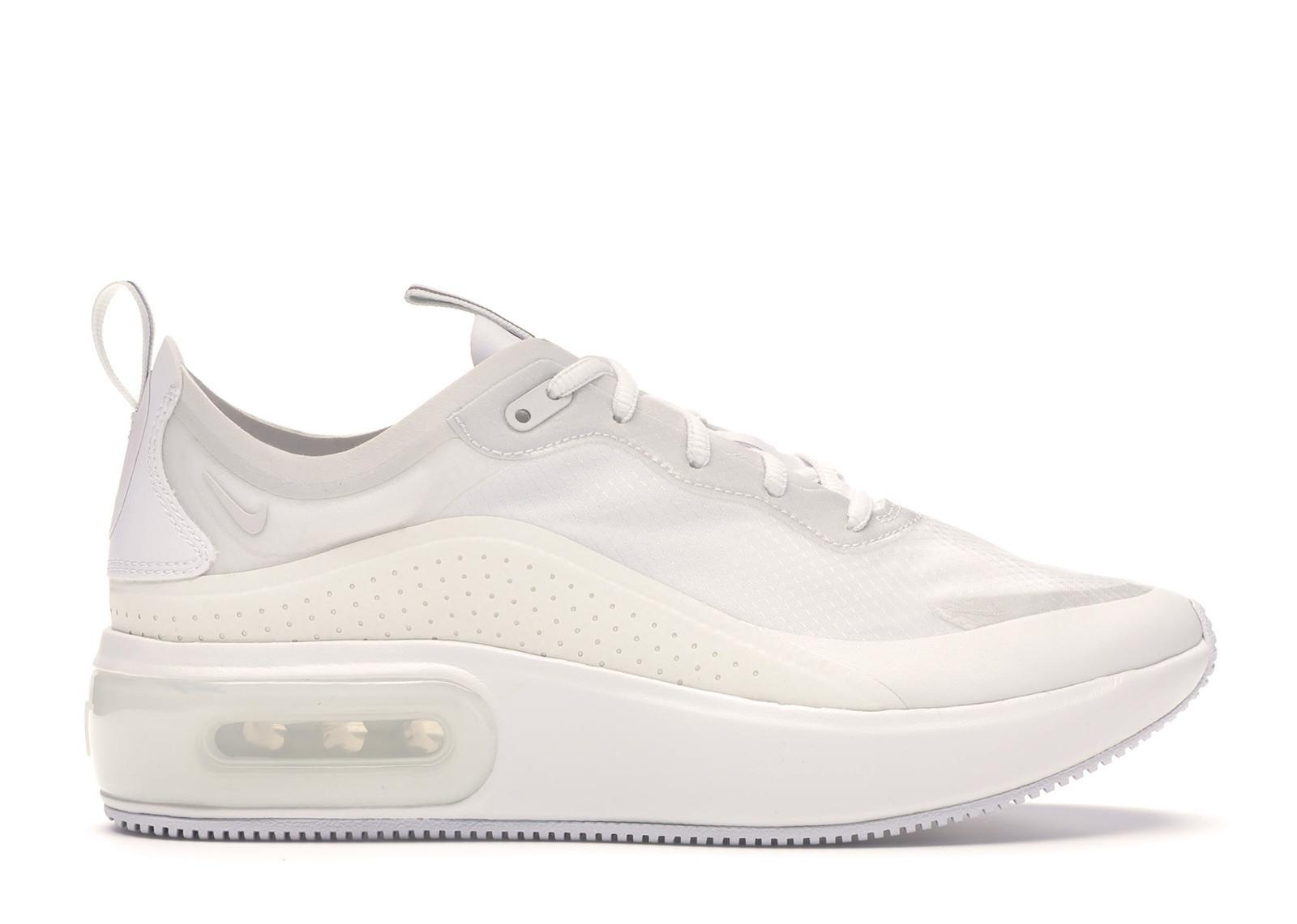 Women's Nike Air Max Dia SE White Sneakers in White Summit White Metallic Silver | StockX
