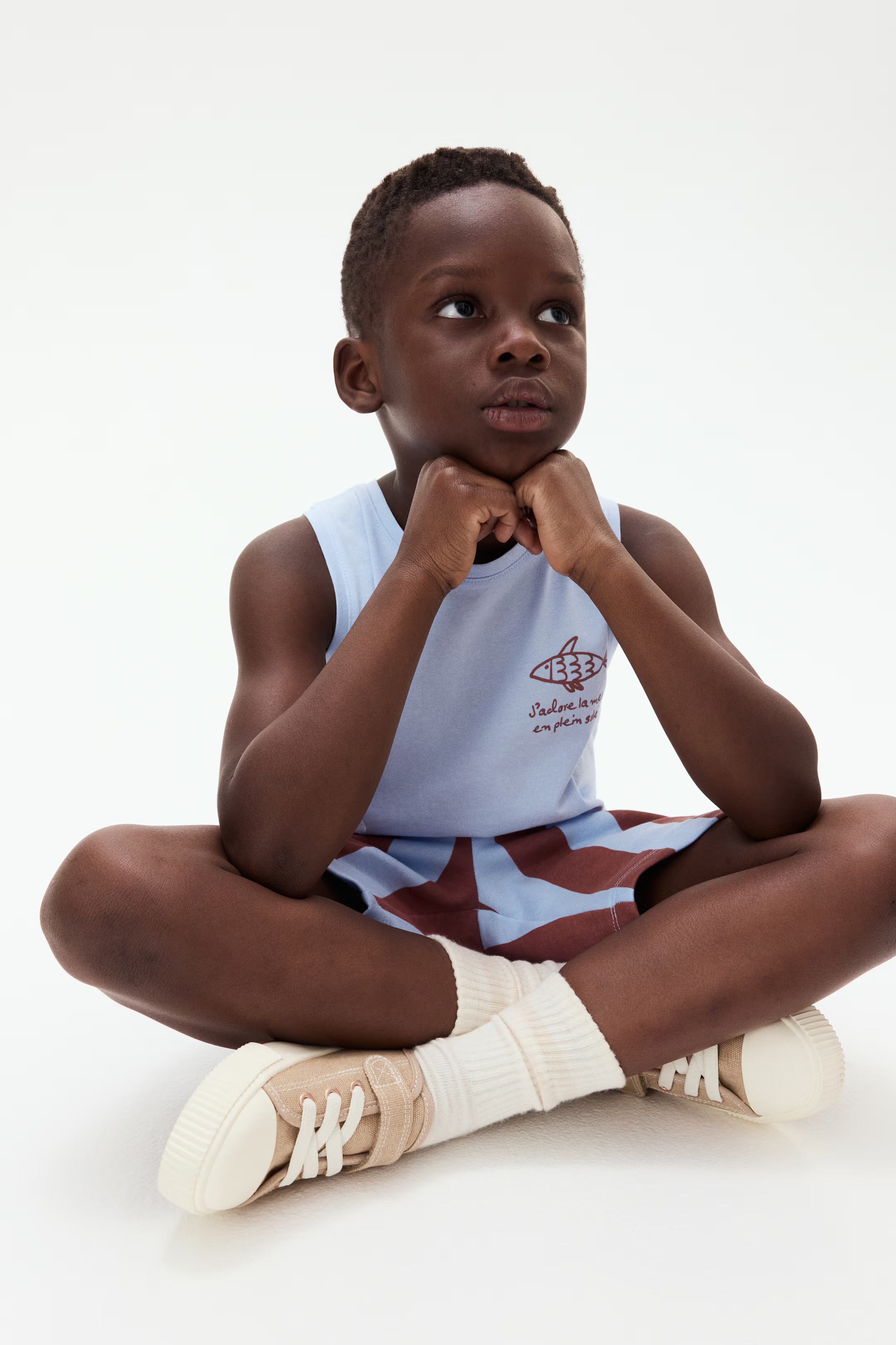 2-Piece Tank Top and Shorts Set | H&M (US + CA)