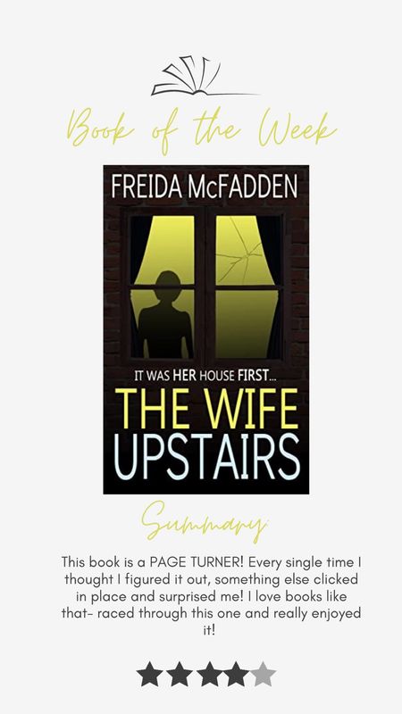 Book Review: The Wife Upstairs