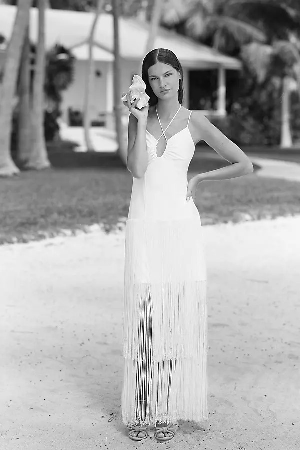 antonia sainz little black dress Anthropologie Hutch Fringe One Shoulder Mini Dress Size Medium Petite Mint  – Finds For You