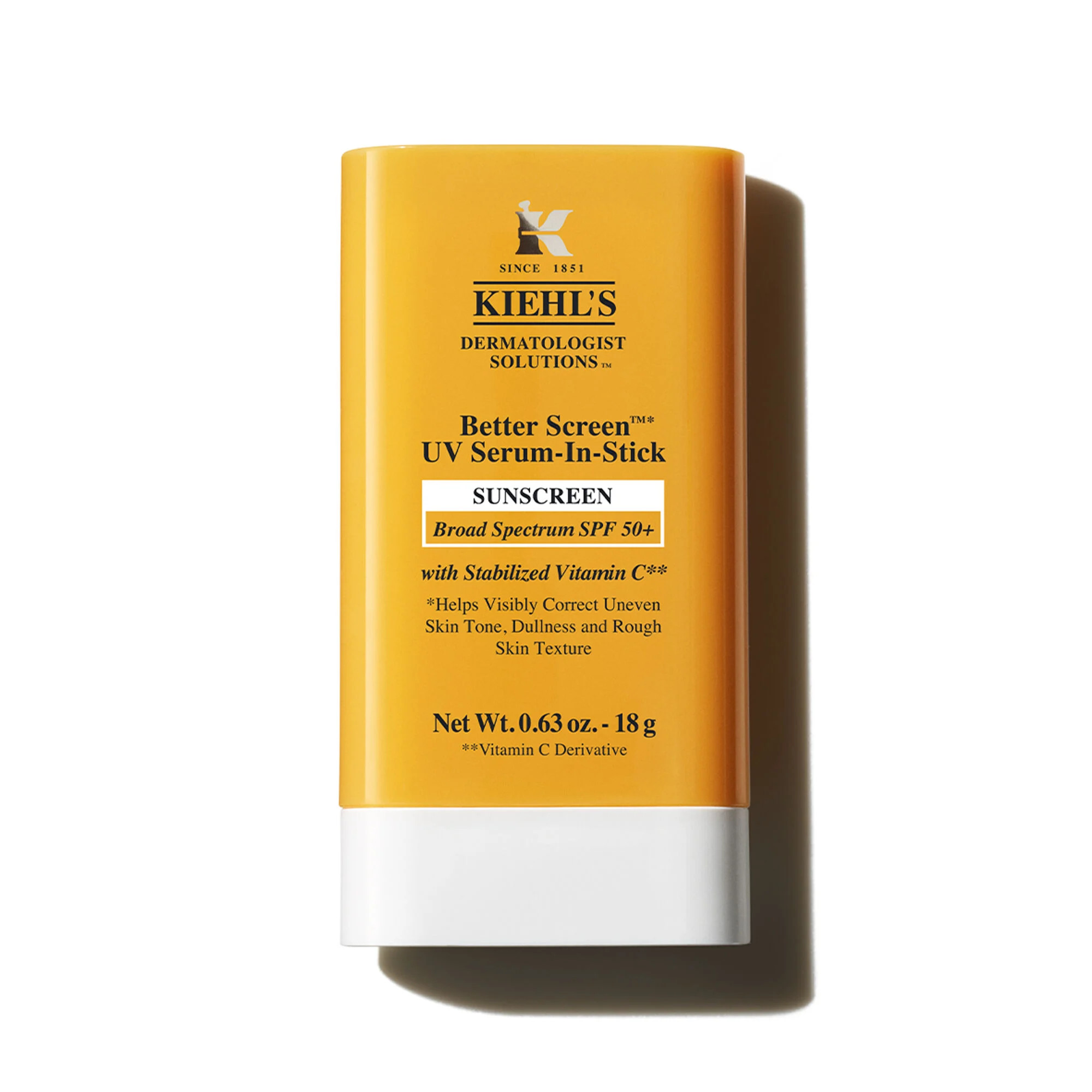 Better ScreenTM UV Serum-In-Stick  – Stick Sunscreen SPF 50+ with Stabilized Vitamin C – Kieh... | Kiehl's