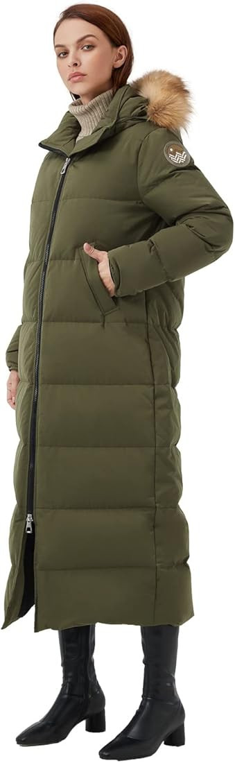 Fitouch Women's Waukee Long Down Coat Parka Jacket | 750+ Fill Power | Full-Length | Amazon (US)