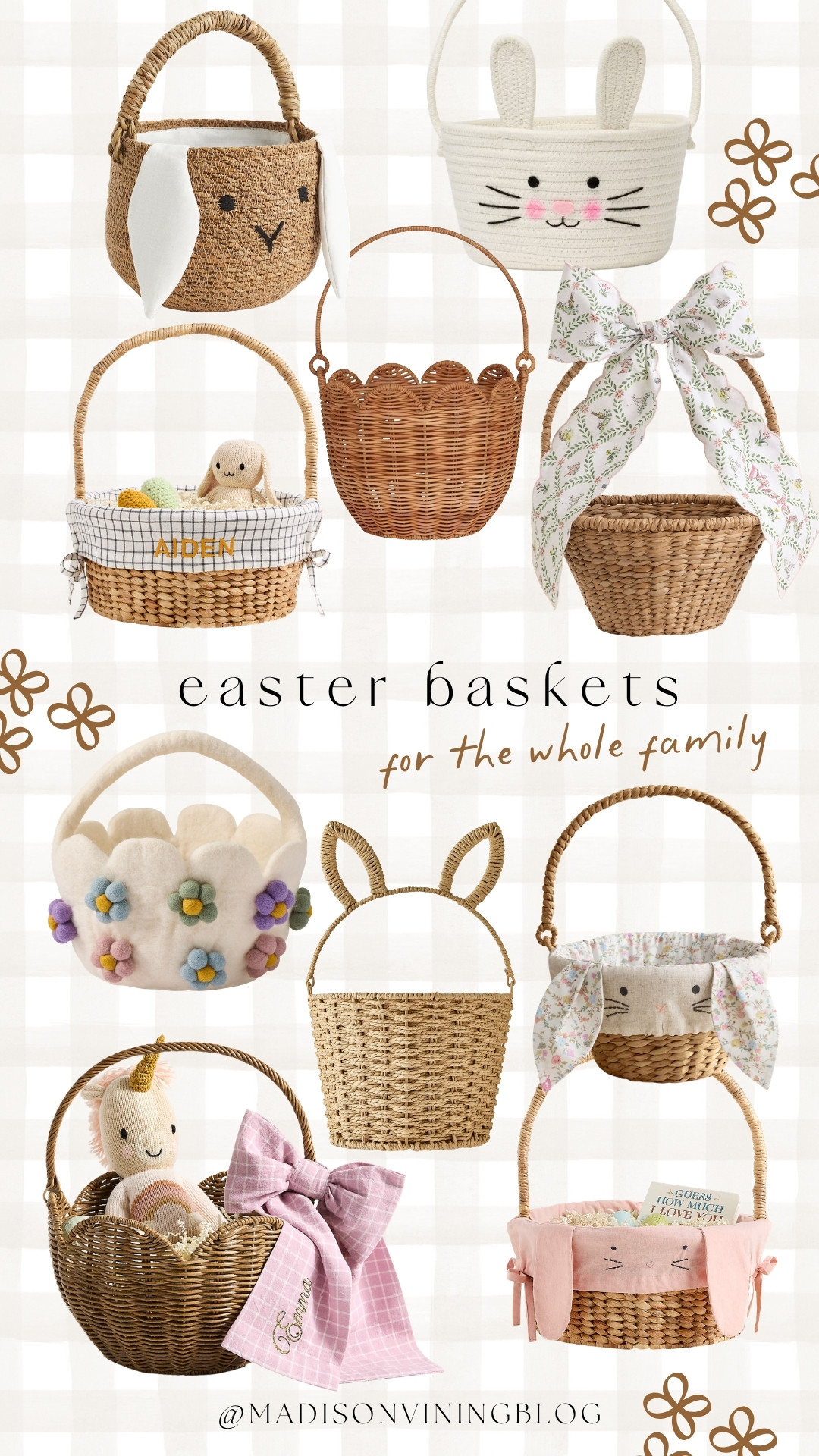 easter baskets 🐰 

 #LTKSeasonal #LTKBaby #LTKKids