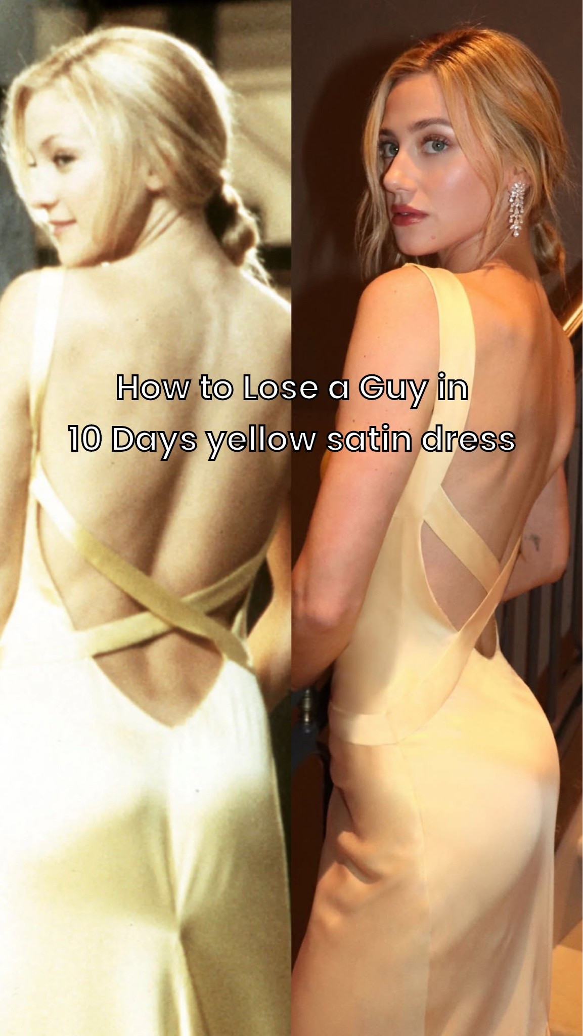 Yellow satin dress inspired by how to lose a guy in 10 days

#LTKgrwm #LTKootd #LTKWedding