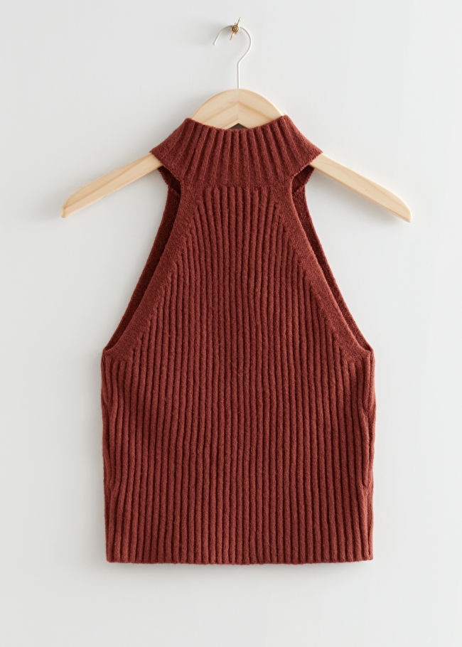 Sleeveless Turtleneck Knit Top | & Other Stories (EU + UK)