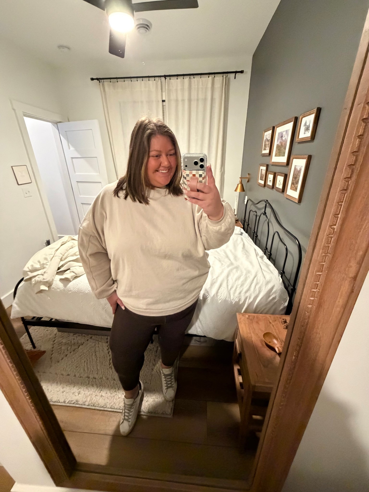 the softest leggings from Old Navy and comfiest oversized sweatshirt from @Torrid 🤎

#LTKSeasonal #LTKPlusSize #LTKootd