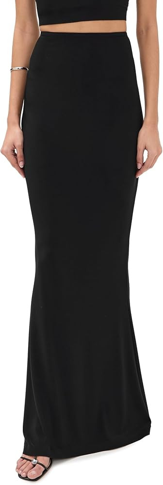 Norma Kamali Women's Obie Long Skirt | Amazon (US)